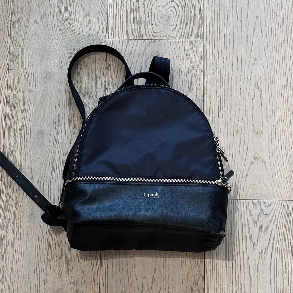 Lipault Plume Avenue Nano Backpack Black